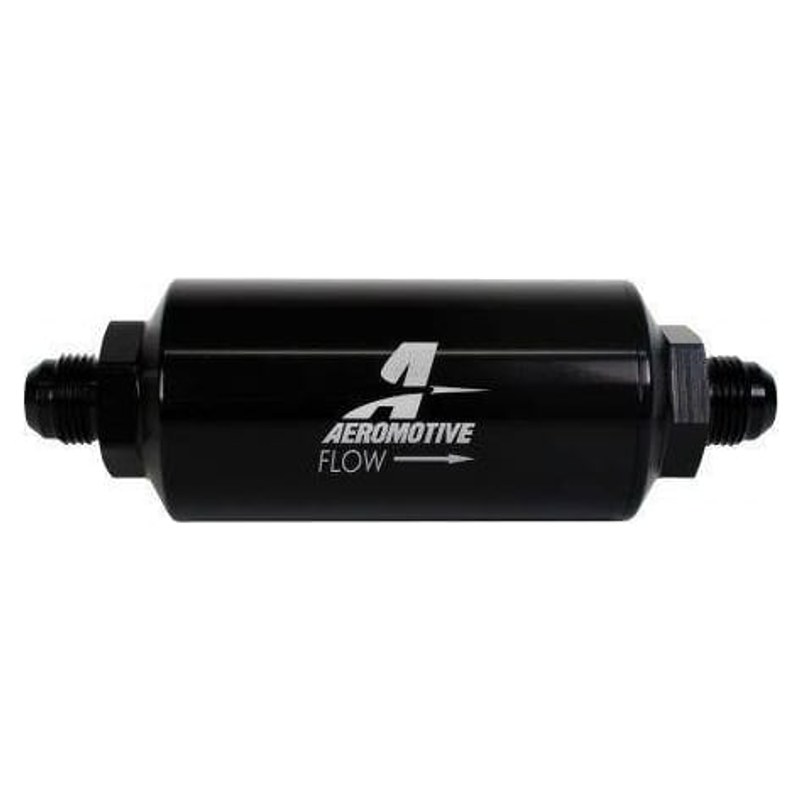 Filtr paliwa Aeromotive 100um AN8 Stal nierdzewna