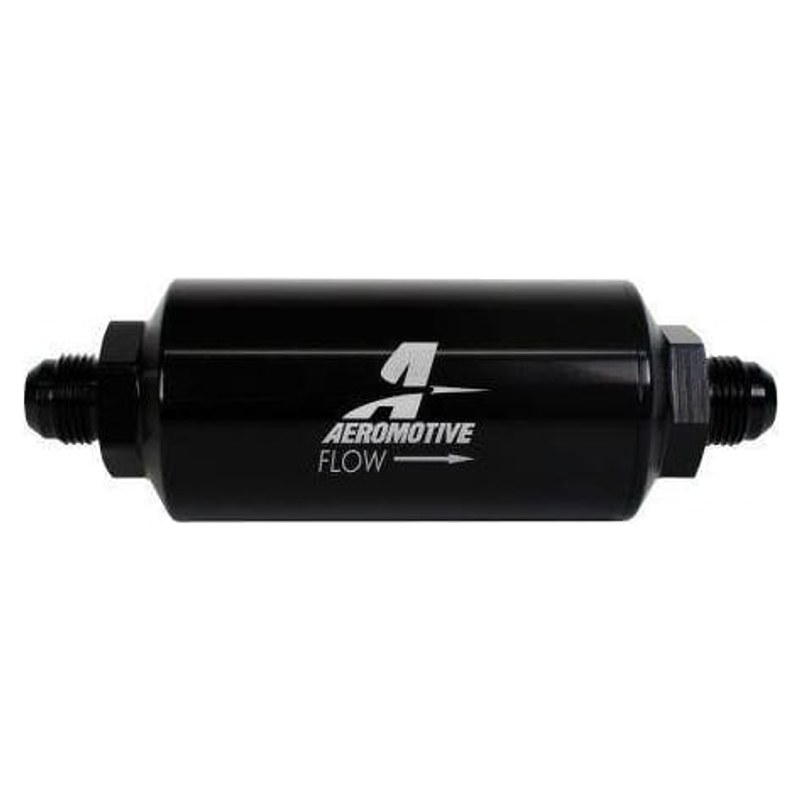 Filtr paliwa Aeromotive 40um AN6 Stal nierdzewna