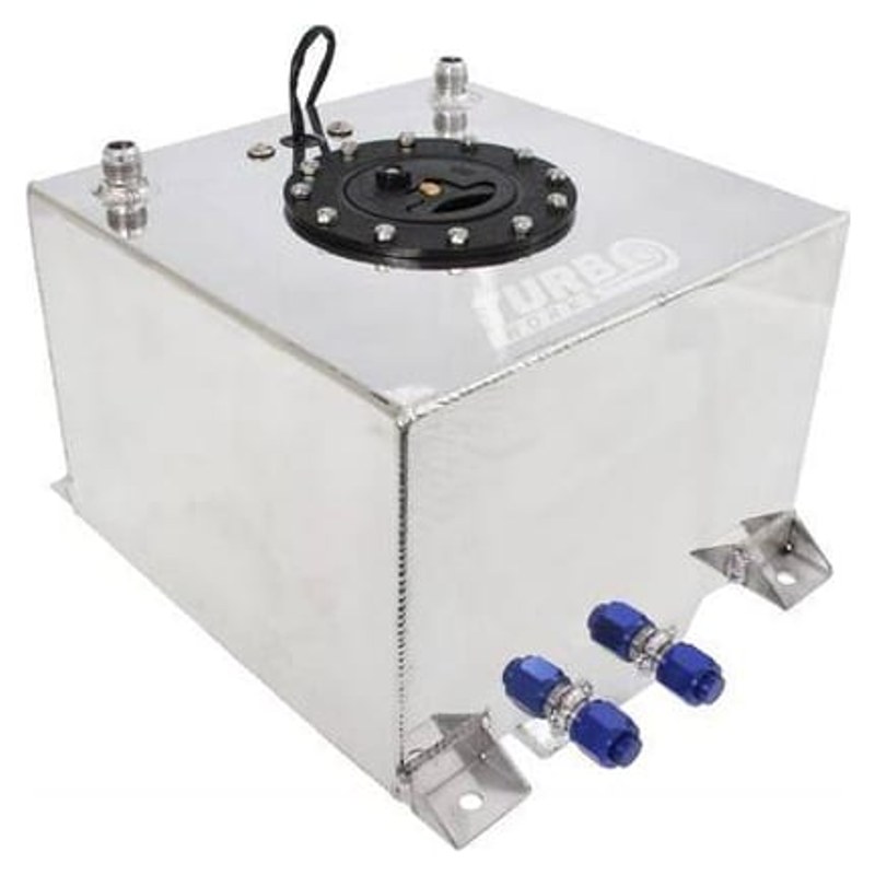 Zbiornik paliwa 40L TurboWorks z czujnikiem Srebrny
