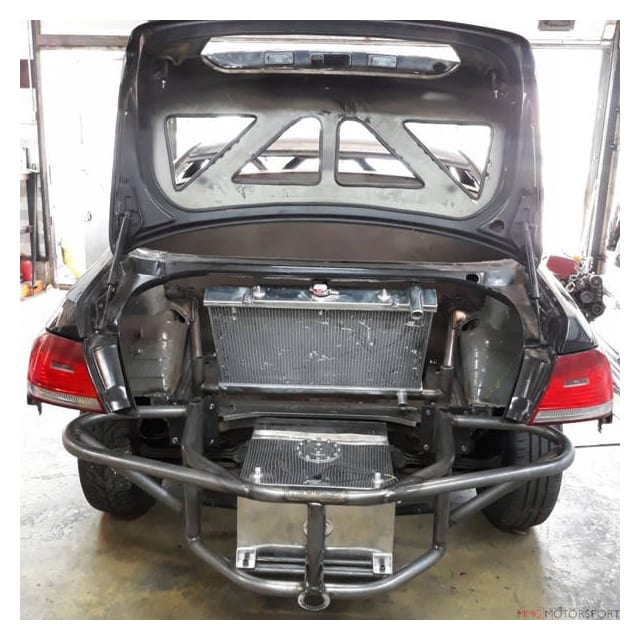 Fuel Basket BMW 3 E92 + Bash Bar v.2