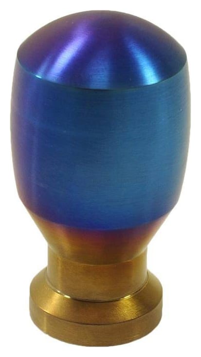 Gałka zmiany biegów Uniwersalna Typ A Titanium Blue