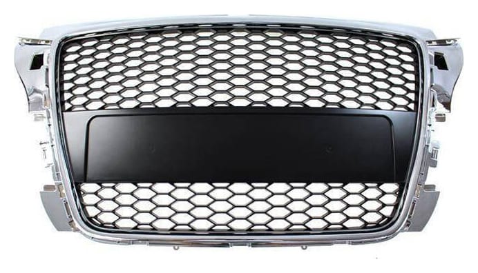 Grill Audi A3 8P Facelift RS-Style Chrome-Black