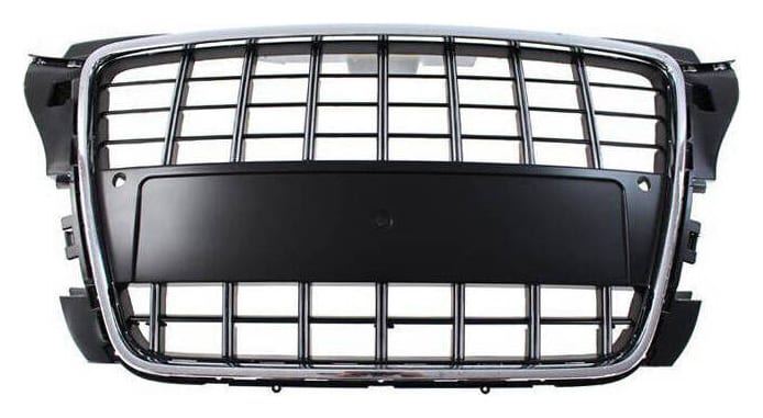 Grill Audi A3 8P Facelift S8-Style Chrome Black PDC