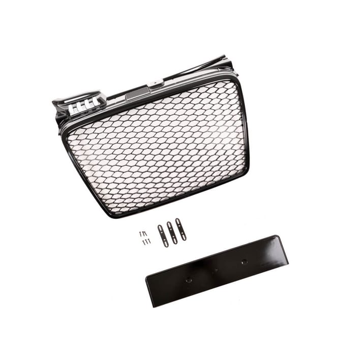 Grill Audi A4 B7 Gloss Black