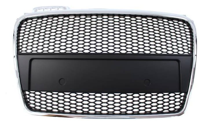 Grill Audi A4 B7 RS-Style Chrome-Black