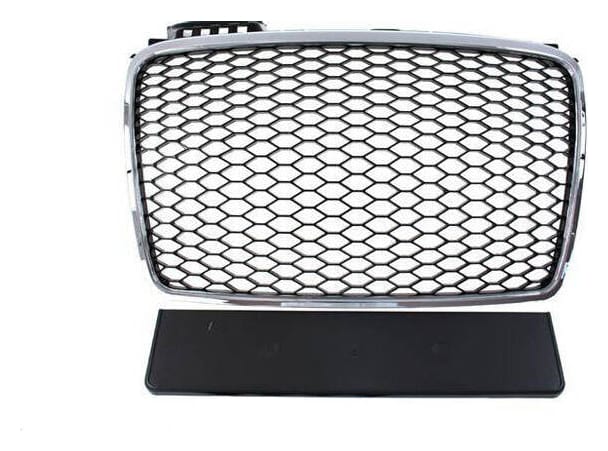 Grill Audi A4 B7 RS-Style Chrome-Black