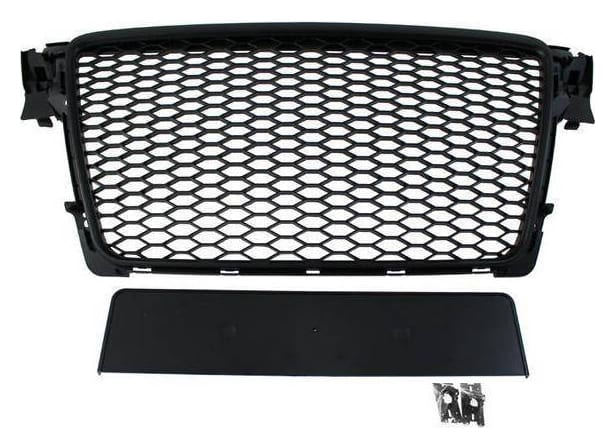Grill Audi A4 B8 RS-Style Black PDC