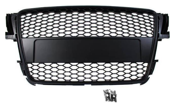 Grill Audi A5 8T RS-Style Black 07-10 PDC