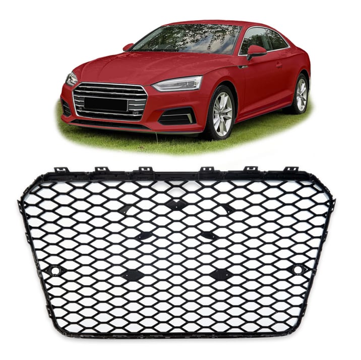 Grill Audi A5 F5 Gloss Black