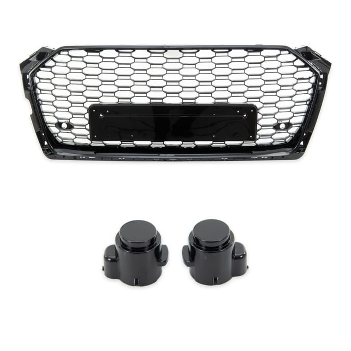 Grill Audi A5 F5 Gloss Black