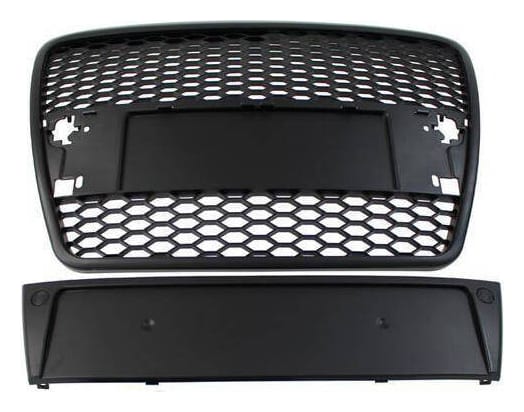 Grill Audi A6 C6 RS-Style Matt Black