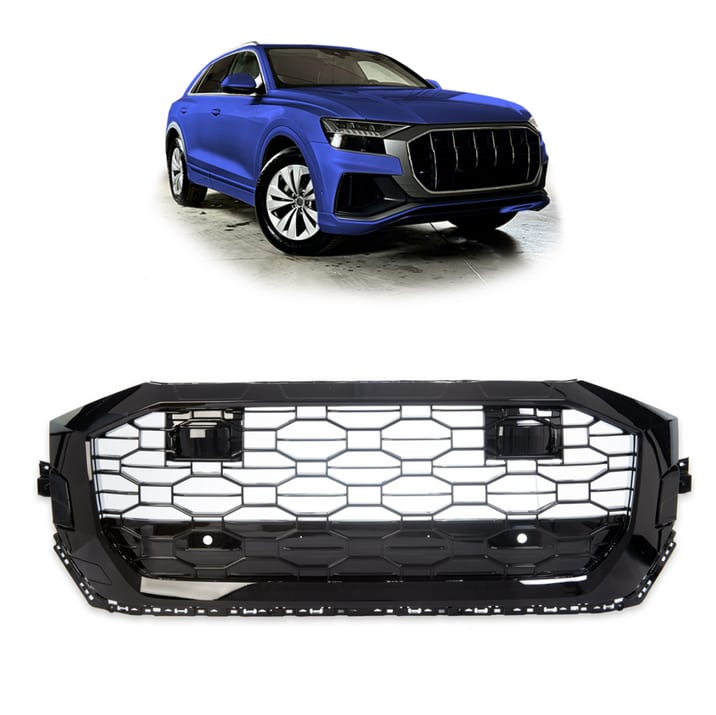 Grill Audi Q8 4M Gloss Black