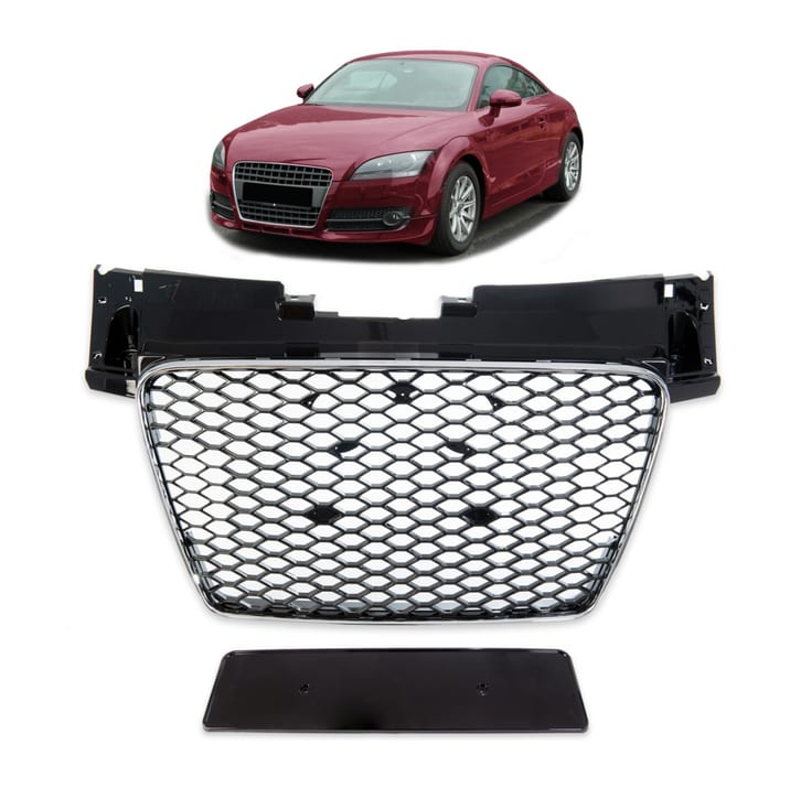 Grill Audi TT 8J Chrome & Black