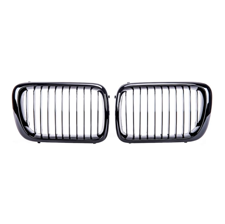 Grill BMW 3 E36 Facelift Compact pojedyncze żeberka Gloss Black