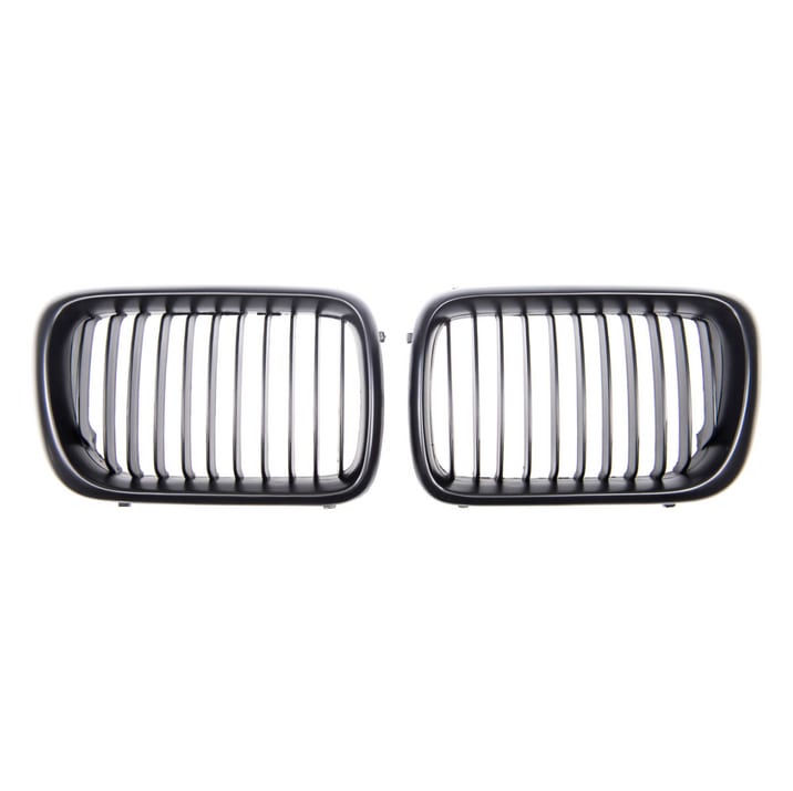 Grill BMW 3 E36 Facelift Compact pojedyncze żeberka Matt Black