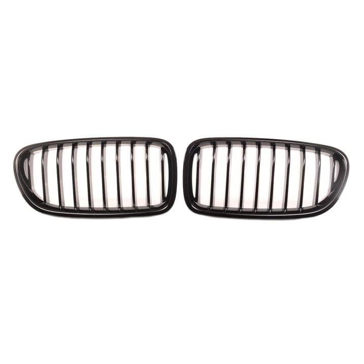 Grill BMW 5 F10 F11 pojedyncze żeberka Gloss Black