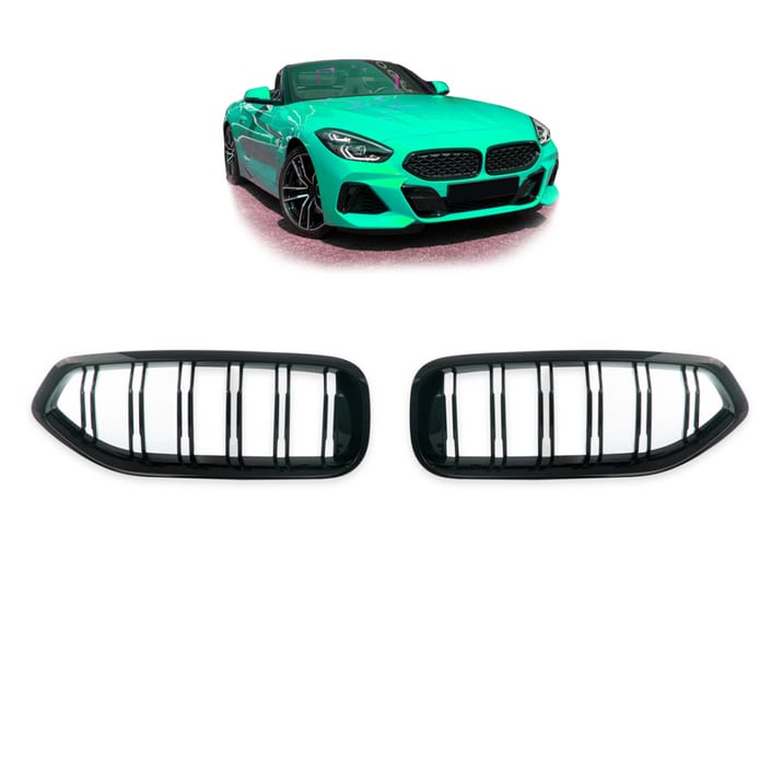 Grill BMW Z4 G29 podwójne żeberka Gloss Black