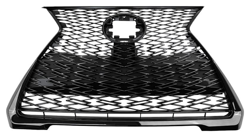 Grill Lexus UX I Gloss Black & Chrome