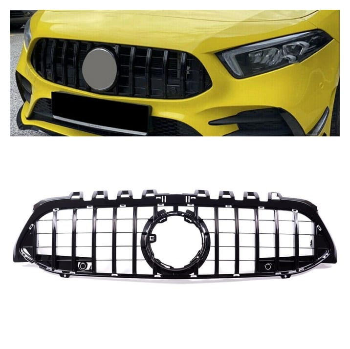 Grill Mercedes-Benz A V177 W177 GT Gloss Black