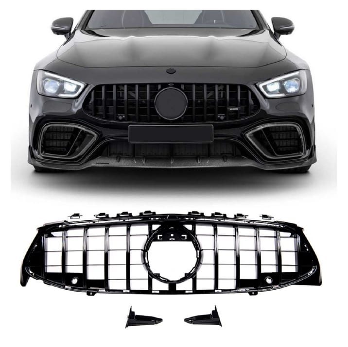 Grill Mercedes-Benz CLA C118 X118 GT Gloss Black PDC