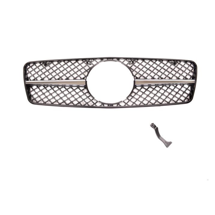 Grill Mercedes-Benz CLK C208 A208 Chrome & Black A-Type