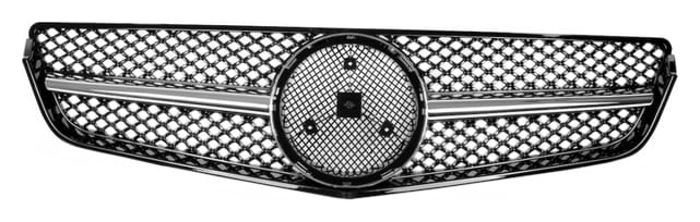 Grill Mercedes-Benz E C207 A207 Chrome & Black