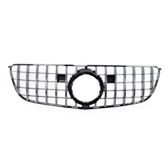 Grill Mercedes-Benz GLS X166 Facelift GT Chrome & Black Camera