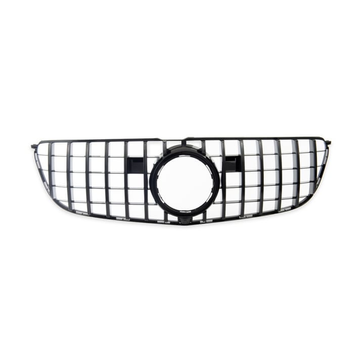 Grill Mercedes-Benz GLS X166 Facelift GT Gloss Black Camera