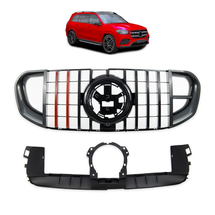 Grill Mercedes-Benz GLS X167 GT-R Carbon Look