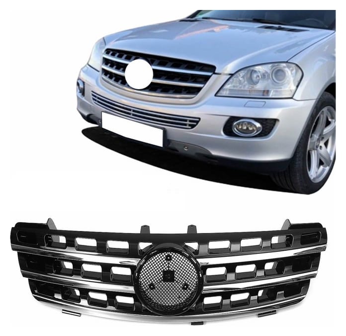 Grill Mercedes-Benz M W164 Chrome & Black