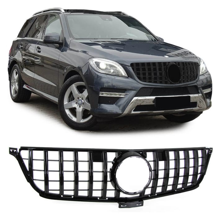 Grill Mercedes-Benz M W166 GT Gloss Black