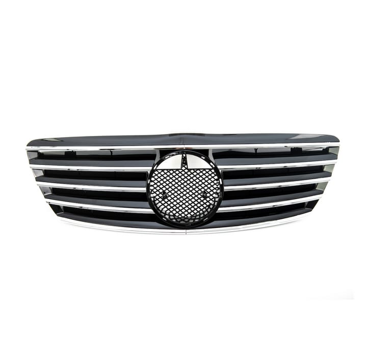Grill Mercedes-Benz S W220 Facelift Chrome & Black