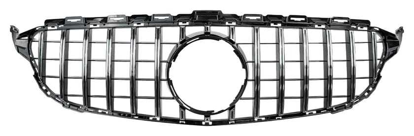 Grill Mercedes-Benz W205 S205 A205 C205 Chrome & Black
