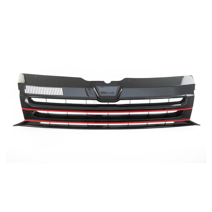 Grill Volkswagen Transporter T5 Red Strip bez znaczka