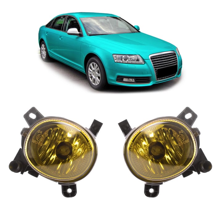 Halogeny Audi A6 C6 A4 B8 Q5 SEAT EXEO Yellow