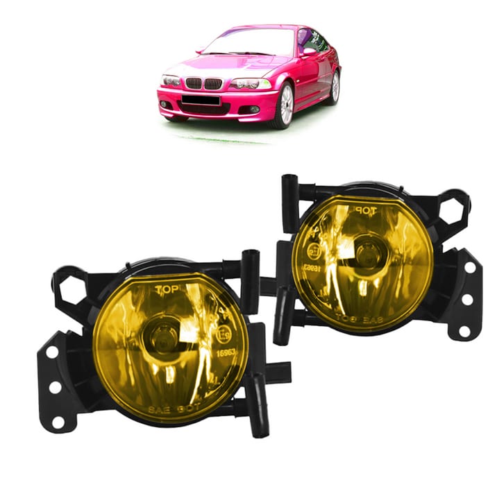 Halogeny BMW 3 E46 5 E61 5 E60 3 E90 E91 6 E64 X3 E83 6 E63 Yellow