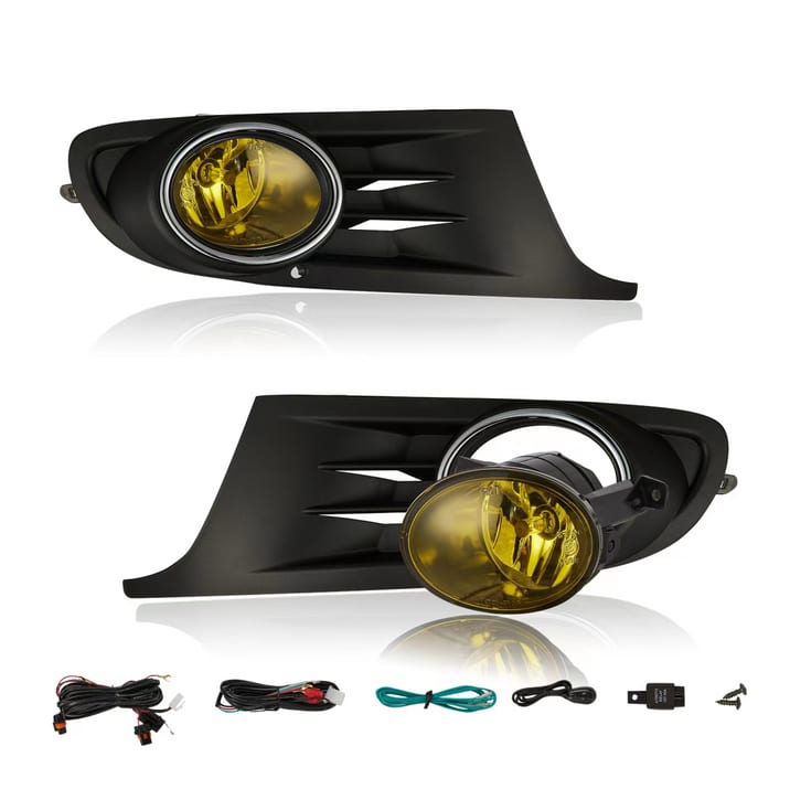 Halogeny SEAT ALHAMBRA VW Beetle GOLF VI GOLF V PLUS JETTA IV TIGUAN Yellow