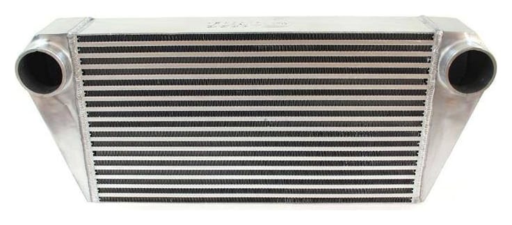 Intercooler TurboWorks 400×300×102 mm (wylot tylny)