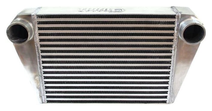 Intercooler TurboWorks 400×300×76 mm (wylot tylny)