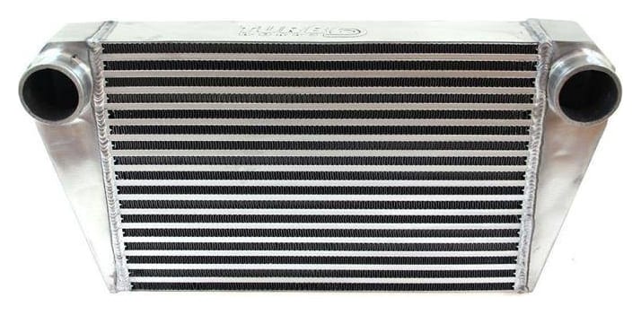 Intercooler TurboWorks 450×300×76 mm (wylot tylny)
