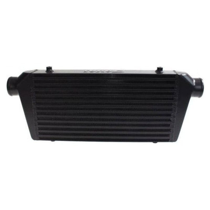 Intercooler TurboWorks 450×300×76 mm (wlot 3", rdzeń Bar & Plate, czarny)
