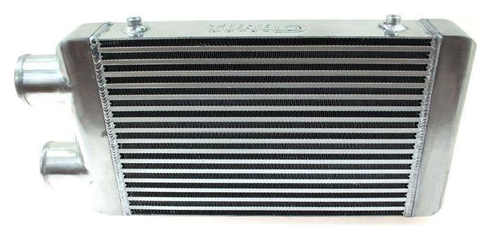 Intercooler TurboWorks 450×300×76 mm (wlot 3", jednostronny)