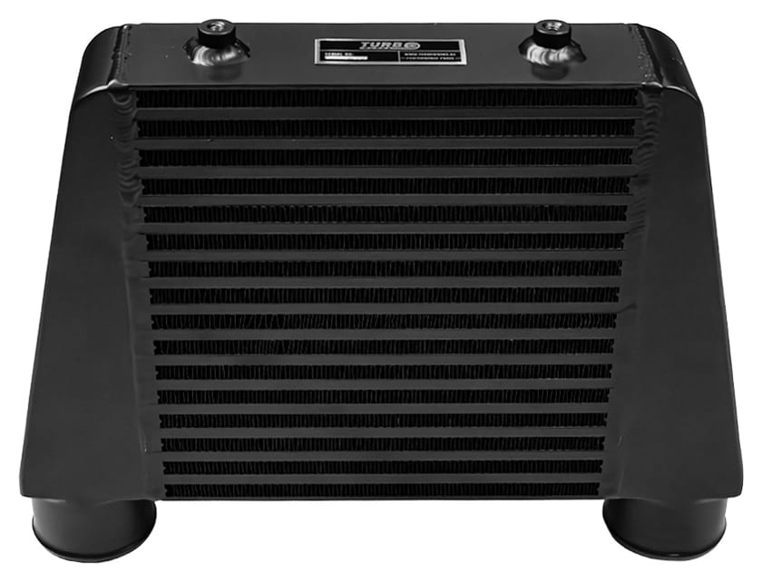 Intercooler TurboWorks 280x280x76 jednostronny Czarny