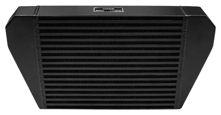 Intercooler TurboWorks 400x300x76 tylny Czarny