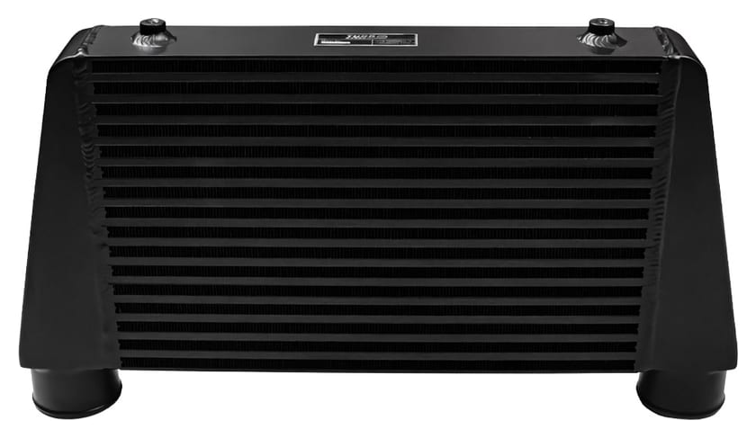 Intercooler TurboWorks 450x280x76 jednostronny Czarny