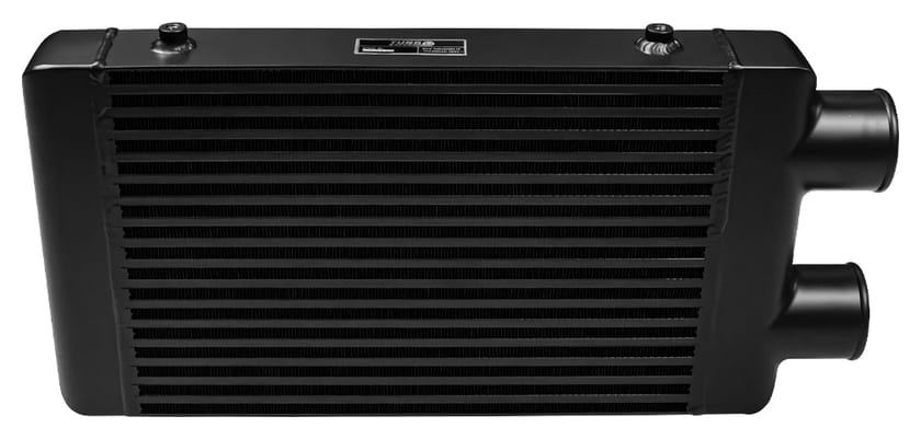 Intercooler TurboWorks 450x300x76 jednostronny Czarny