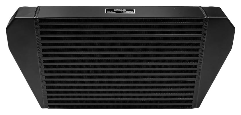 Intercooler TurboWorks 450x300x76 tylny Czarny