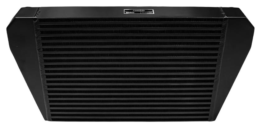 Intercooler TurboWorks 500x350x76 tylny Czarny