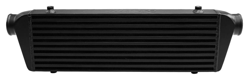 Intercooler TurboWorks 550x180x65 wejście 2,5" Bar and Plate Czarny