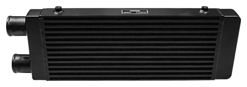Intercooler TurboWorks 550x230x65 jednostronny Czarny